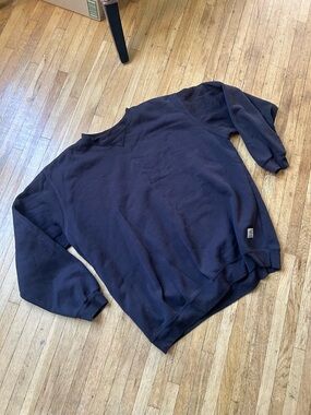 Carhartt Men's Brown Crewneck Pullover Sweatshirt